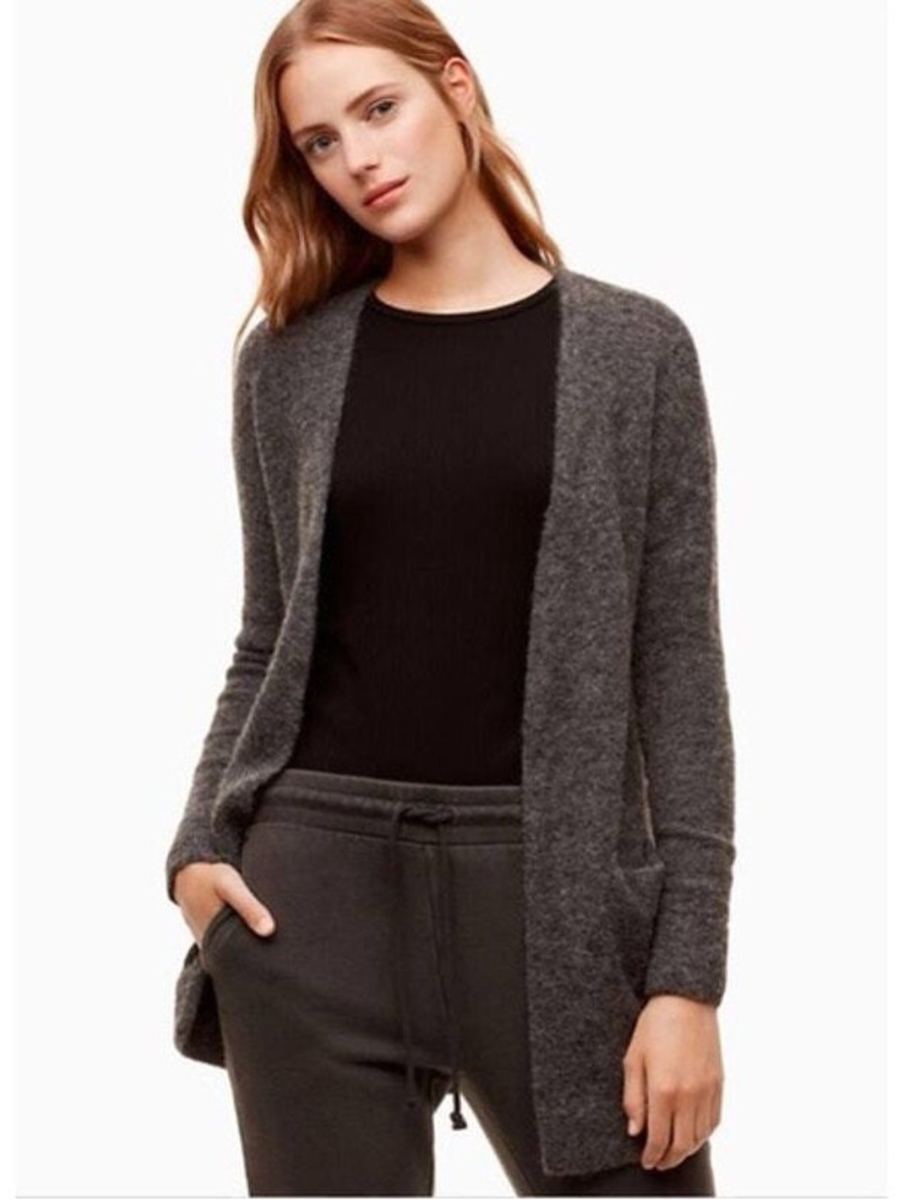 Wilfred Free • Aritzia • Aronson Wool Blend Cardigan